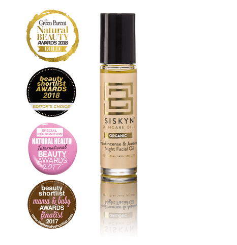 Organic - Frankincense & Jasmine Night Facial Oil 10ml - Siskyn Skincare Oils
