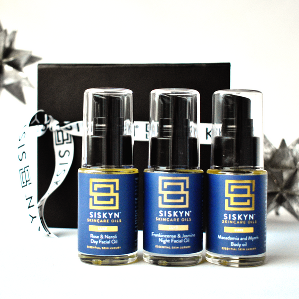 Luxe Full Size Facial Gift Set & Mini Body Oil - Siskyn Skincare Oils