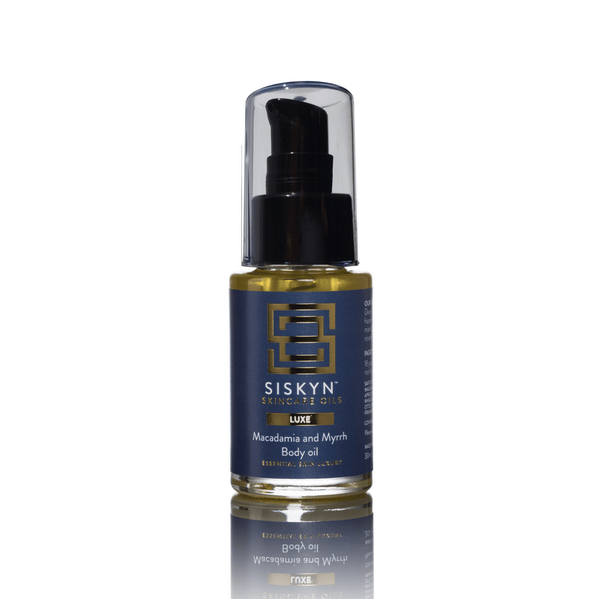 Luxe - Macadamia & Myrrh Body Oil 30ml - Siskyn Skincare Oils